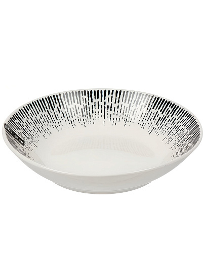 Тарелка суповая, керамика, 20 см, круглая, Mila Ripsy, Elrington, 253-27012