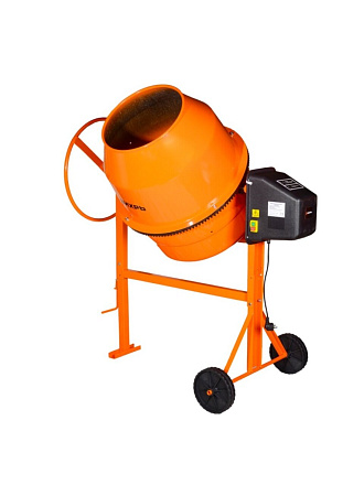 Бетоносмеситель Вихрь, БМ-230П, 230 л, 1000 Вт, полиамидный венец, 74/1/18