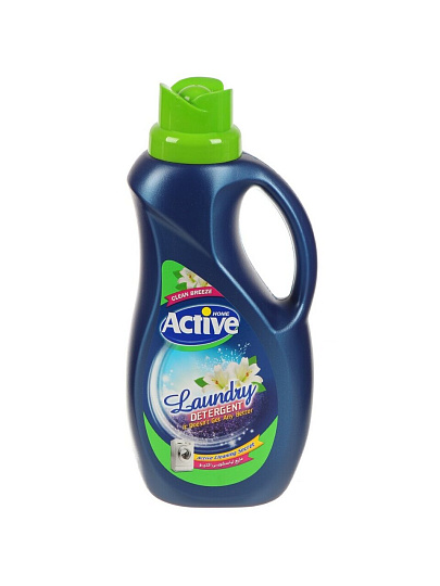 Гель для стирки Active, 1.5 л, универсальный, Альпийские луга