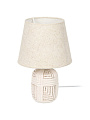 Светильник настольный E14, бежевый, абажур бежевый, Y9-058 - фото 6
