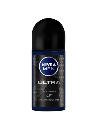 Дезодорант Nivea, Ultra, для мужчин, ролик, 50 мл