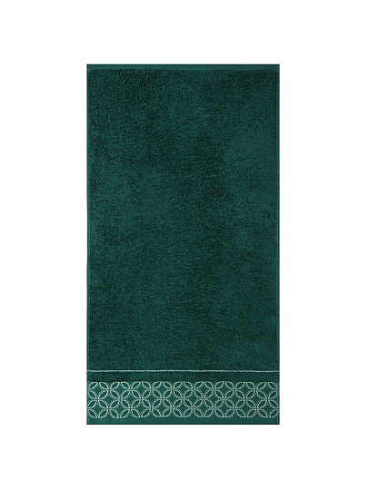 Полотенце банное 70х140 см, 100% хлопок, 550 г/м2, Фелиция, Silvano, изумруд, Узбекистан