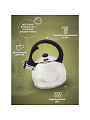 Чайник нержавеющая сталь, 2 л, со свистком, зеркальный, ручка бакелитовая, с силиконовым покрытием, Daniks, Классика, индукция, M-081 - фото 9