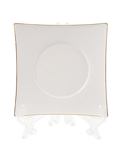 Чайная пара керамика, 2 предмета, на 1 персону, 200 мл, Daniks, Y4-4398, подарочная упаковка, белая