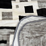 Плед Tomilon двуспальный (200х240 см) полиэстер, в сумке, Абстракция квадратики/86329 - фото 2