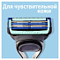 Сменные кассеты для бритв Gillette, SkinGuard Sensitive, для мужчин, 2 шт - фото 3