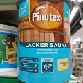 Лак Pinotex, 5254107, для бани и сауны, полуматовый, водный, для внутренних работ, 1 л, термостойкий - фото 4