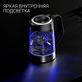 Чайник электрический Polaris, PWK 1725CGLD WIFI IQ Home, 1.7 л, 2200 Вт, скрытый нагревательный элемент, стекло - фото 12