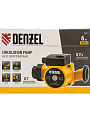 Насос циркуляционный, Denzel, 100 Вт, максимальный напор 6 м, 50 л/м, монтажная длина 180 мм, CP25-6 - фото 14