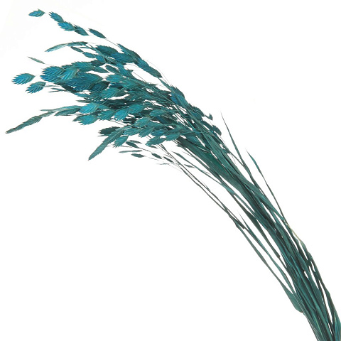 Цветок искусственный декоративный Ветвь, 60 см, бирюзовый, Y4-6305