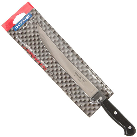 Нож кухонный Tramontina, Ultracorte, шеф-нож, слайсер, нержавеющая сталь, 20 см, 23858/108-TR
