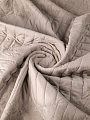 Покрывало евро, 220х240 см, 100% полиэстер, стеганое, Silvano, Pascal, бежевое - фото 6