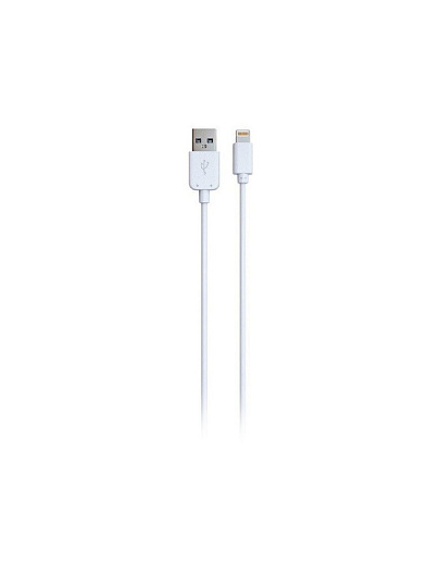 Кабель USB, Red Line, USB lightning, 1 м, 8 - pin, для Apple, белый, УТ000006493