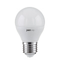Лампа светодиодная E27, 5 Вт, шар, 3000 К, теплый белый свет, JazzWay, PLED- ECO, 1036957A