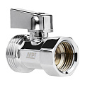 Кран для воды (мини), 1/2&amp;quot;х3/4&amp;quot;, г-ш, латунь, ручка-флажок, MasterProf - фото 4