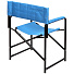 Кресло складное 44х56х83 см, синий, черный, ткань, SM-185 - фото 2
