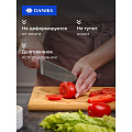 Доска разделочная бамбук, 34х24х1.8 см, с ручкой, прямоугольная, Daniks, H-1080M - фото 9