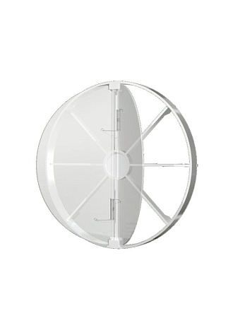 Клапан вентялиционный обратный установочный диаметр 100 мм, ERA, 100 ОК