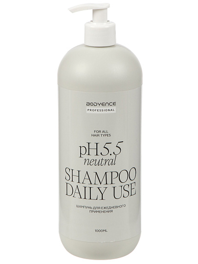 Шампунь Bodyence, для всех типов волос, 1 л, для ежедневного применения
