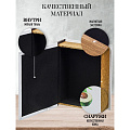 Шкатулка-фолиант искусственная кожа, 25х22х7 см, белая, Авокадо, Y4-5148 - фото 5