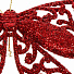 Набор елочных украшений Бант, 2 шт, красный, 11х9.5 см, SYLKL-4919142 - фото 3