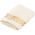 Полотенце банное 70х130 см, 100% хлопок, 420 г/м2, Золотая листва, Cleanelly, молочное, Россия