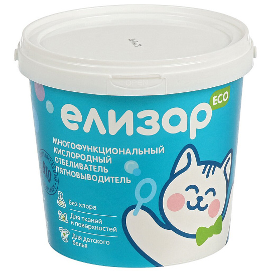 Кислородный отбеливатель, Елизар, пятновыводитель, 1 кг
