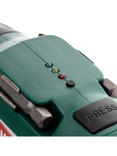 Отвертка аккумуляторная, Hammer, ACD3.6A, 3.6 В, 1.3 А.ч, Li-ion, 230 об/мин, 1 скорость, блистер, набор бит, 653290