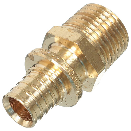 Муфта d16х1/2&quot;, латунь, наружная резьба, Stout