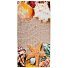 Полотенце пляжное 70х140 см, микрофибра, Морская звезда, Китай, T2022-907 - фото 2