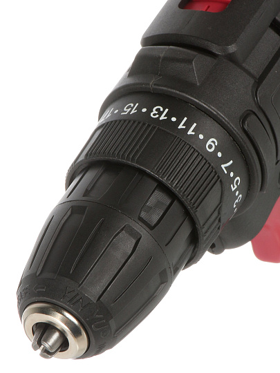 Дрель-шуруповерт аккумуляторный, Edon, AD-1201, 12 В, коробка