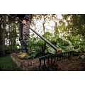 Грабли прямые, 14 зуб, сталь, 36 см, Fiskars, Solid, садовые, черенок алюминиевый, 1016036 - фото 4