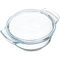 Кастрюля стекло, 2 л, с крышкой, стекло жаропрочное, Pyrex, 108A000N