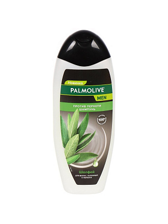 Шампунь Palmolive, Men Шалфей, против перхоти, для мужчин, 450 мл