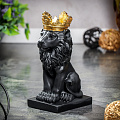 Фигурка декоративная Лев в короне, 11х8х20 см, в ассортименте, Y6-10552