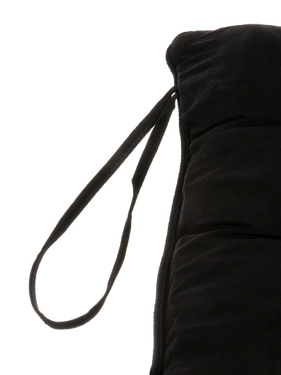 Сиденье мягкое 100%пэ, 40х40 см, черное, A140083