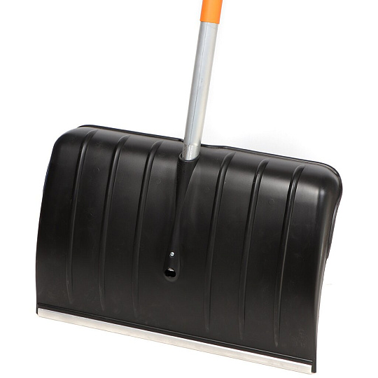 Движок пластик, с алюминиевой планкой, 400х535х1500 мм, черенок алюминиевый, Fiskars, SolidTM SnowXpert, 1026791