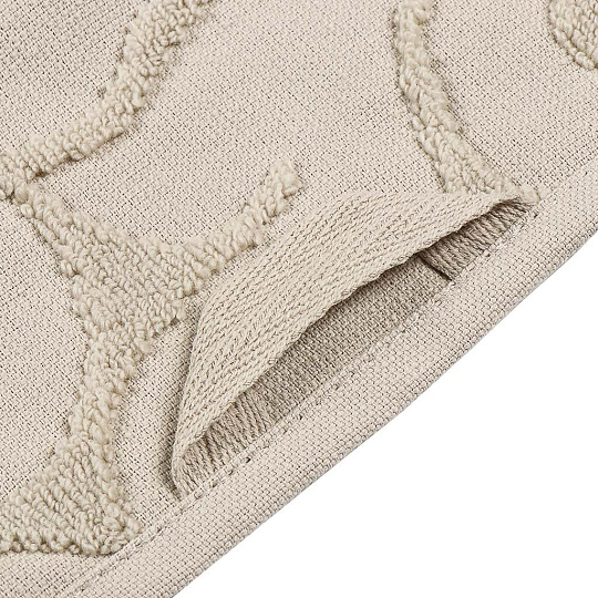 Полотенце банное 50х90 см, 100% хлопок, 420 г/м2, Frida Beige, TAC, бежевое, 1819, Турция