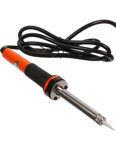 Паяльная станция сетевая, 72 Вт, 230 В, сменное жало, с подставкой, керамический ТЭН, 4 жала в комплекте, регулятор, 160-500 С, TDM Electric, Алмаз ПС-72, SQ1025-0705