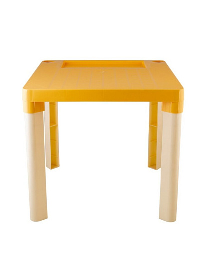 Столик детский пластик, 51х51х47.5 см, разборный, Полимербыт, Giraffix, 4342073