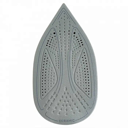 Утюг Delta, LUX DE-3001, 2000 Вт, керамика, вертикальное отпаривание, 1.8 м, черный с бронзовым