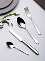 Ложка нержавеющая сталь, 3 предмета, столовая, Daniks, Мерлин - фото 2