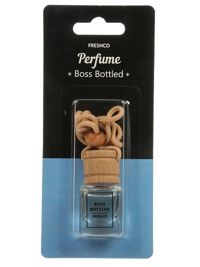 Ароматизатор в машину подвесной, бочонок, Freshco, Perfume Boss Bottled, AR1FP002