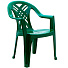 Кресло пластик, Стандарт Пластик Групп, 84х60х66 см, зеленое - фото 2