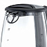 Чайник электрический Delta Lux, DL-1204B, черный, 1.7 л, 2200 Вт, скрытый нагревательный элемент, стекло - фото 2