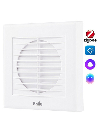 Вентилятор вытяжной настенный, Ballu, установочный диаметр 120 мм, 15 Вт, 175 м³/ч, BAF-EX 120 G