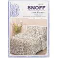 Постельное белье Для Snoff семейное бязь (простыня 215х220 см, 2 наволочки 70х70 см, 2 пододеяльника 145х215 см) Завитки 4522-1 - фото 2