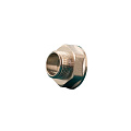 Переходник 3/4&amp;quot;х1/2&amp;quot;, DN 20х15, г-ш, никель, внутренняя/наружная, РМС - фото 2