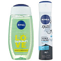 Подарочный набор Nivea Свежесть и энергия (гель для душа Лемонграсс 250 мл + дезодорант Черное и белое 150 мл) - фото 2