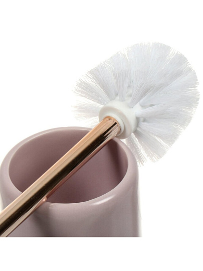 Ерш для туалета напольный, 10x10.7/36 см, керамика, розовый, CE2460EA-TOH